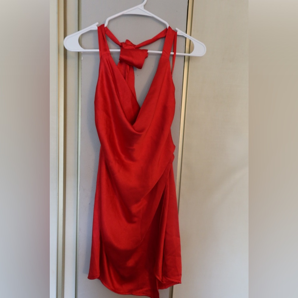 MY ROMANTICIST DRESS RED- XS - Picture 4 of 6